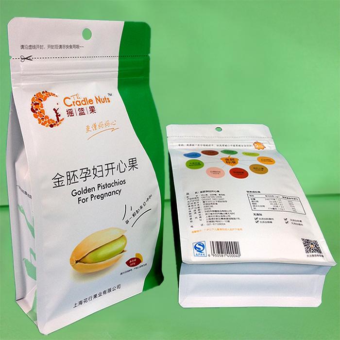 八边封塑料包装袋印刷（UV哑油印刷干果包装袋）