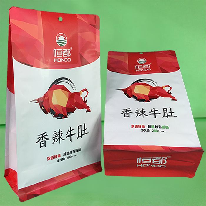 八边封塑料包装袋（休闲食品包装袋）