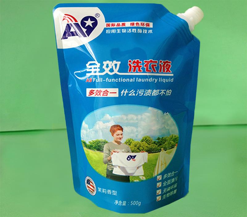 加嘴包装袋（洗衣液包装袋）