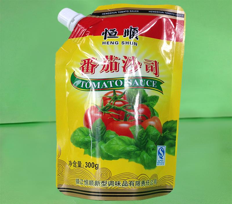 加嘴包装袋（番茄酱包装袋）