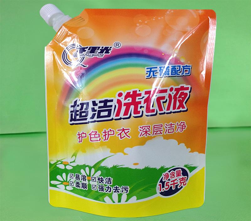 加嘴包装袋（洗衣液包装打袋）