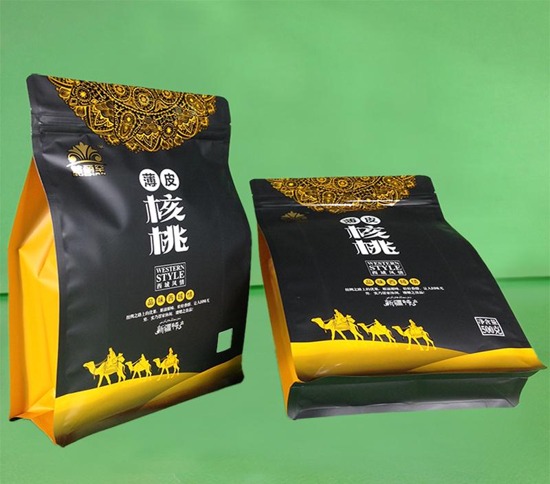 核桃包装袋（八边封自封包装袋）