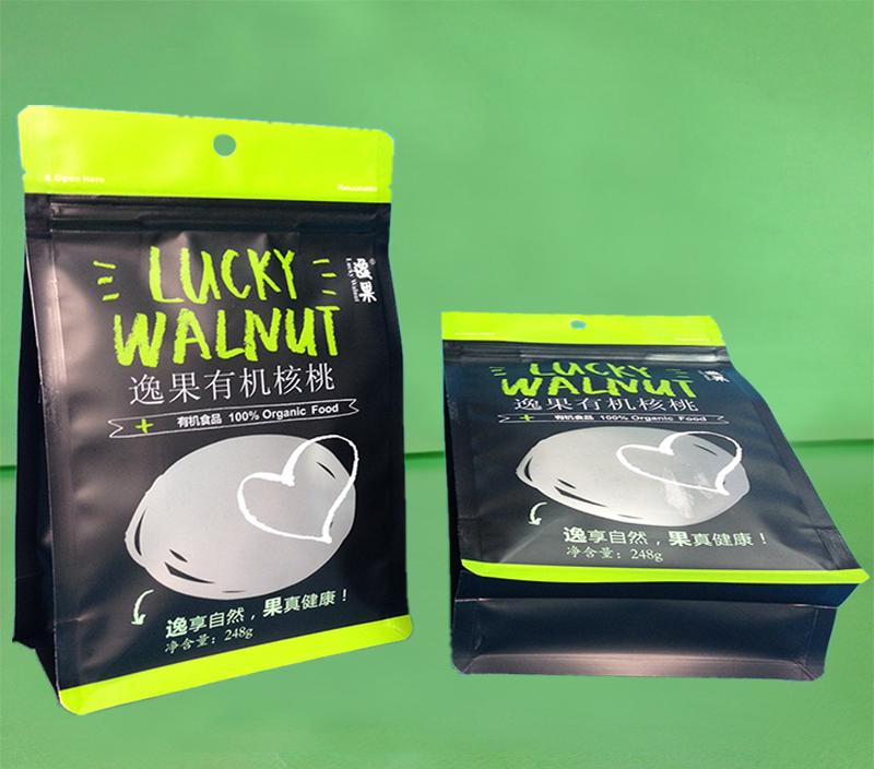 核桃包装袋（开窗八边封包装袋）