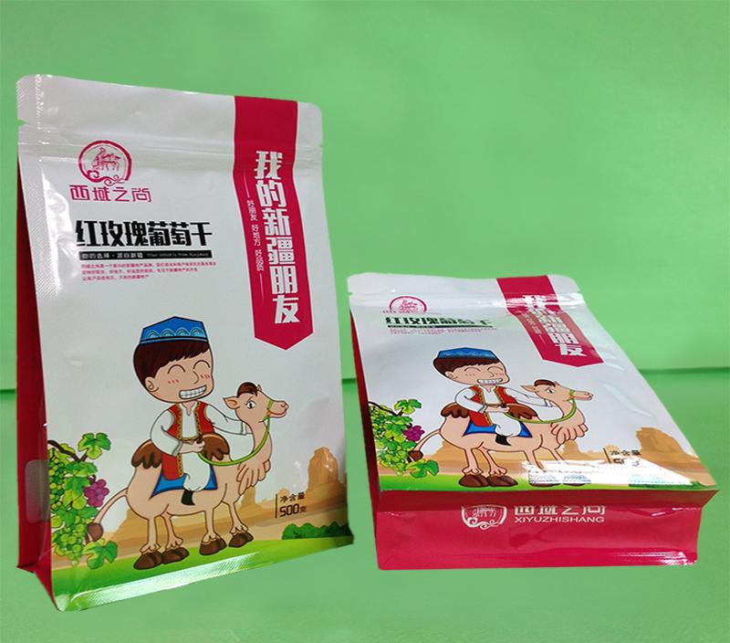 葡萄干包装袋（八边封包装袋）