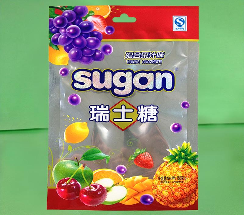 糖果包装袋（三边封镭射包装袋）