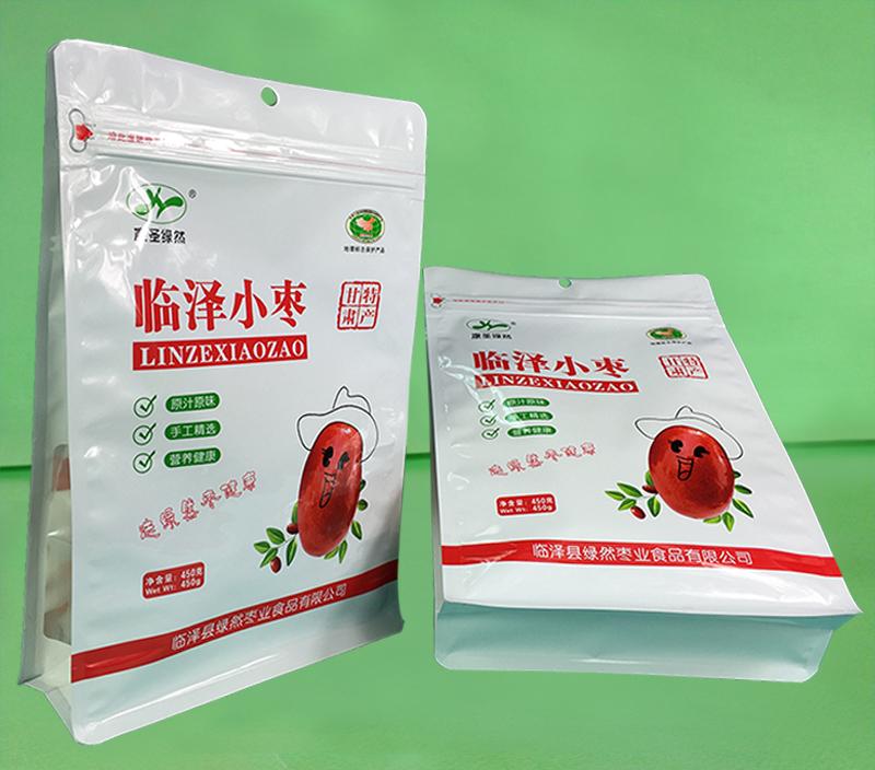 红枣包装袋（八边封单边拉链包装袋）