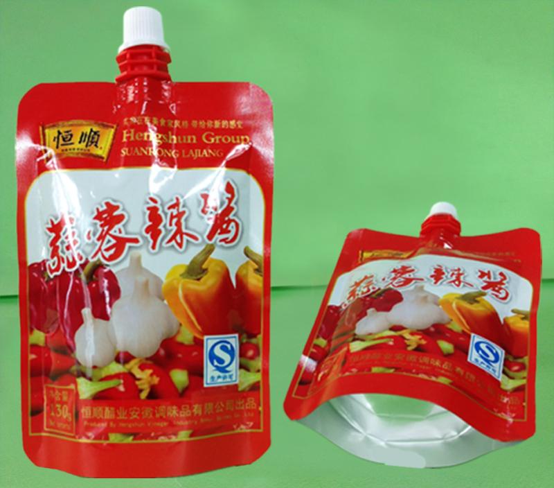 辣椒酱包装袋（自立吸嘴包装袋）