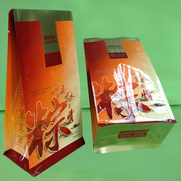 粽子包装袋（八边封方底包装袋）