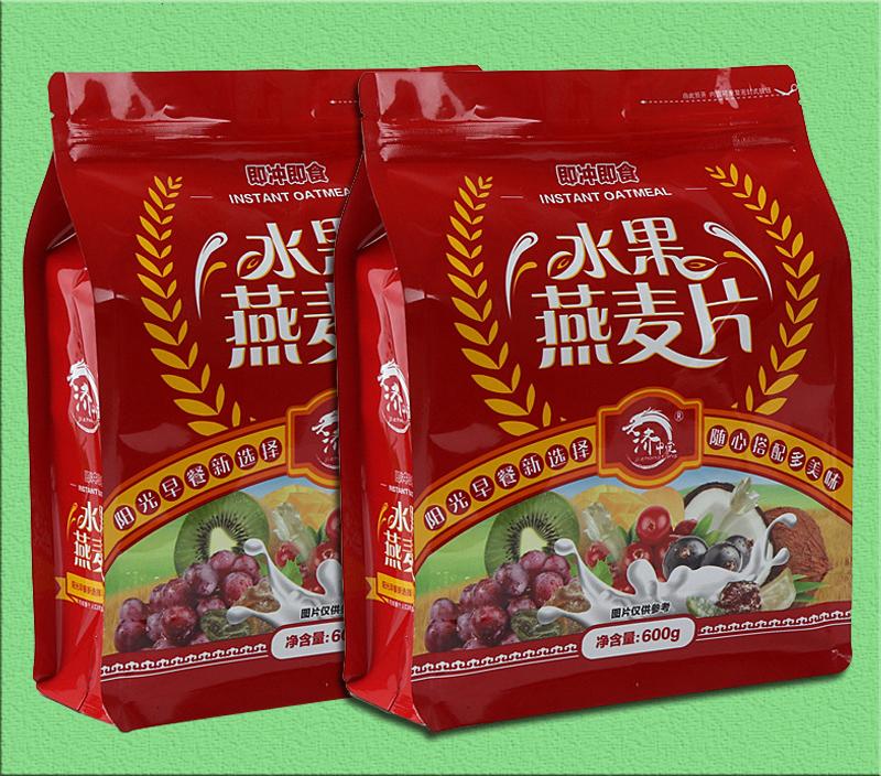 八边封燕麦片包装袋