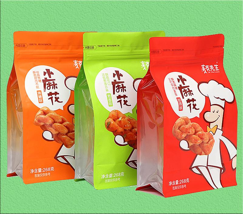 八边封休闲食品包装袋